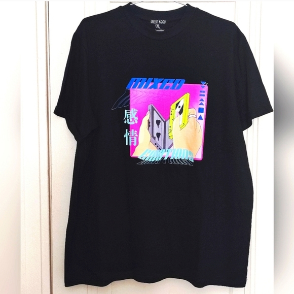 Dolls Kill Current Mood Mixtape TShirt - Picture 2 of 3